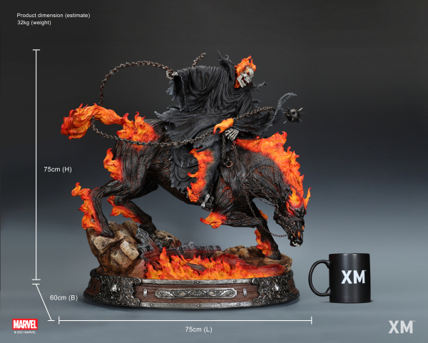 XM Studios Ghost Rider on Horse